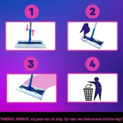 3x Magic Vloerdoekjes Navulling 40 stuks^NIMBUS