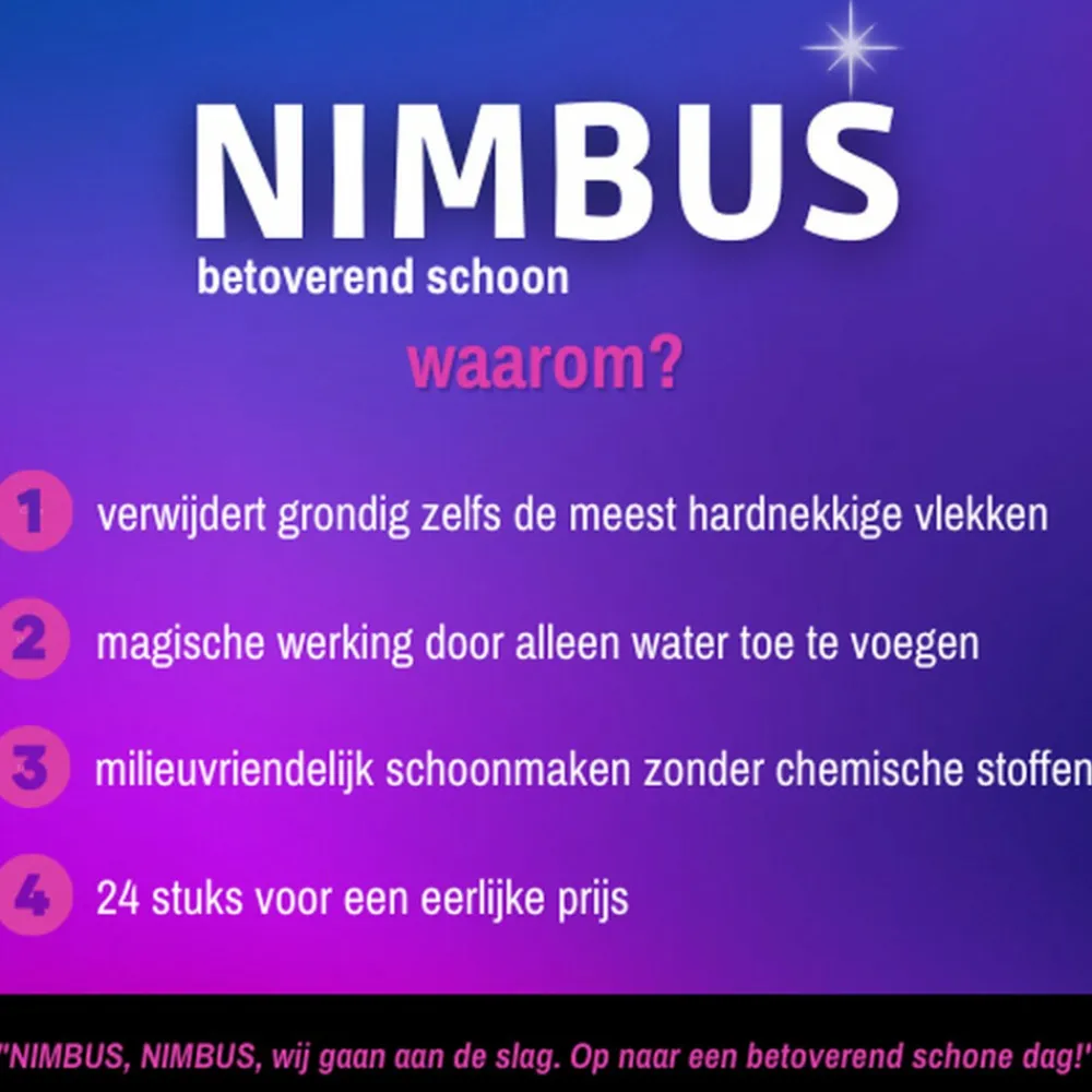 Sponzen<NIMBUS 3x Wonderspons 24 stuks