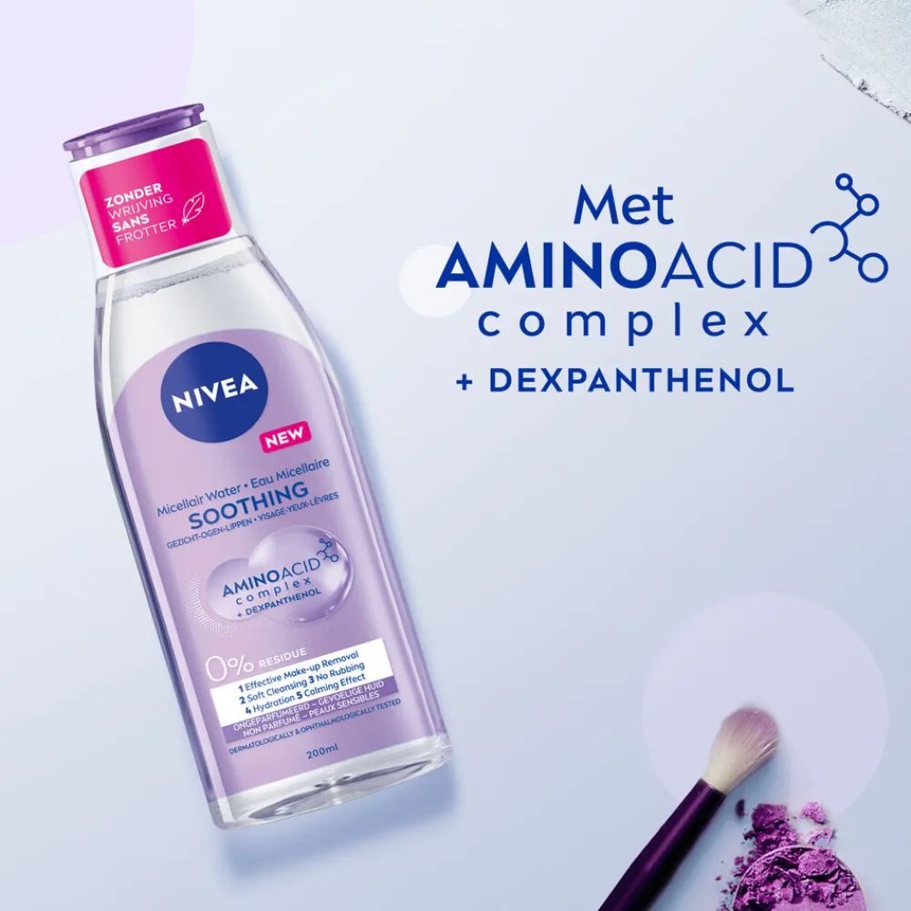 6x 0% Residu Micellair Water Gevoelige Huid 200 ml^NIVEA Clearance