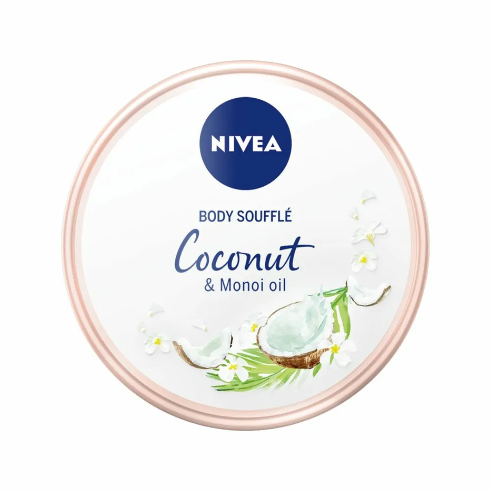 3x Body Souffle Coconut en Monoi Olie 200 ml^NIVEA Online