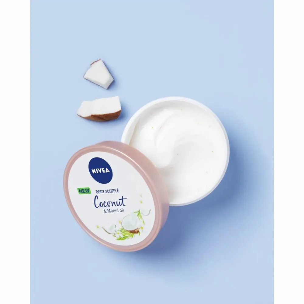 3x Body Souffle Coconut en Monoi Olie 200 ml^NIVEA Online