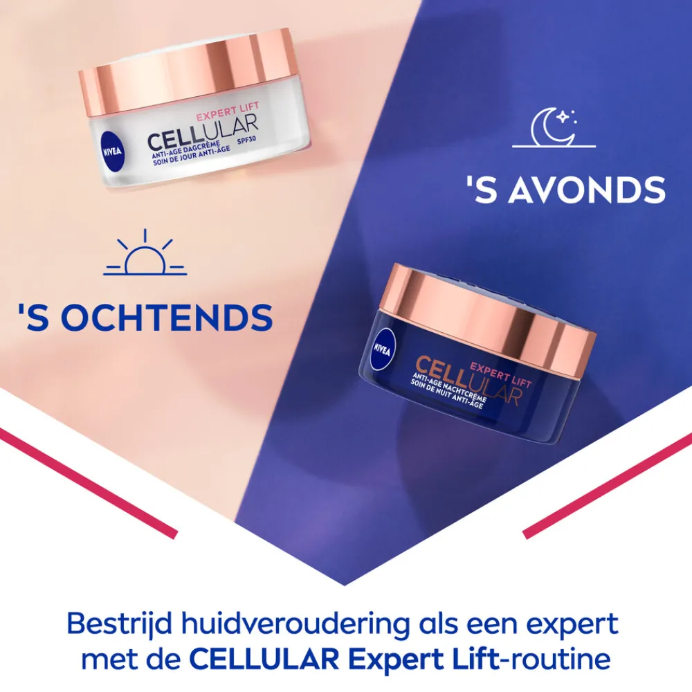 Dag- & Nachtcrème<NIVEA 3x Cellular Filler Nachtcrème Elasticity 50 ml