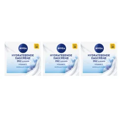 Dag- & Nachtcrème<NIVEA 3x Dagcrème Hydraterend SPF 30 50 ml