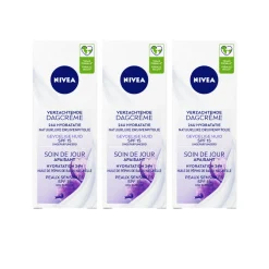 Dag- & Nachtcrème<NIVEA 3x Dagcrème Verzachtend SPF 15 50 ml
