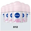 Deodorant<NIVEA 12x Deodorant Pearl & Beauty Roll-On 50 ml