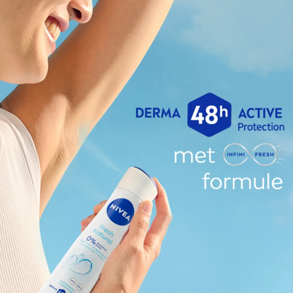 Deodorant<NIVEA 6x Deodorant Spray Fresh Natural 150 ml