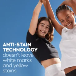 6x Deodorant Spray Invisible For Black & White Pure 150 ml Deodorant