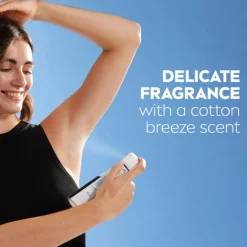 6x Deodorant Spray Invisible For Black & White Pure 150 ml Deodorant