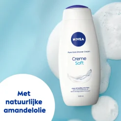 6x Douchecrème Soft 500 ml^NIVEA