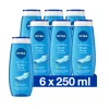 6x Douchegel Fresh Pure 250 ml^NIVEA Outlet