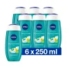 6x Douchegel Hawaii Flower & Oil 250 ml^NIVEA Clearance