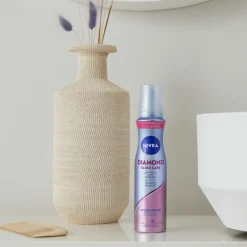 Haarstyling<NIVEA 6x Haarmousse Diamond Gloss 150 ml