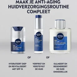 6x Anti-Age Hyaluron Gezichtcrème SPF 15 50 ml^NIVEA Men Outlet