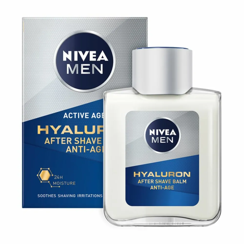 6x Anti-Age Hyaluronzuur After Shave Balm 100 ml^NIVEA Men Clearance