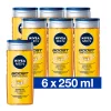 Bad & Douche<NIVEA Men 6x Boost Douchegel 250 ml