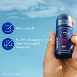 Hot 6x Deodorant Roller Dry Impact 50 ml Deodorant