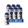 Outlet 6x Deodorant Roller Invisible for Black & White 50 ml Deodorant