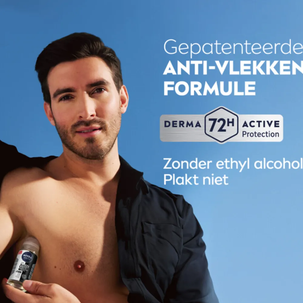 Outlet 6x Deodorant Roller Invisible for Black & White 50 ml Deodorant