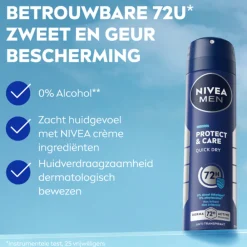 6x Deodorant Spray Protect & Care 150 ml^NIVEA Men