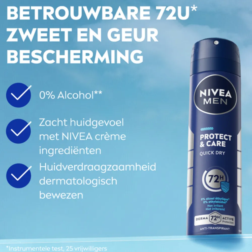 6x Deodorant Spray Protect & Care 150 ml^NIVEA Men