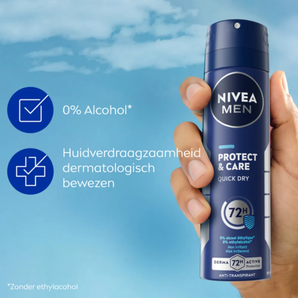 6x Deodorant Spray Protect & Care 150 ml^NIVEA Men