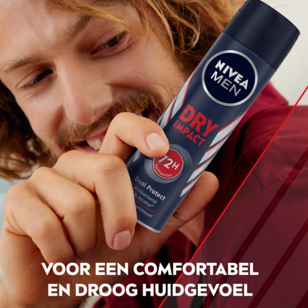 6x Deodorant Spray Dry Impact 150 ml^NIVEA Men Sale