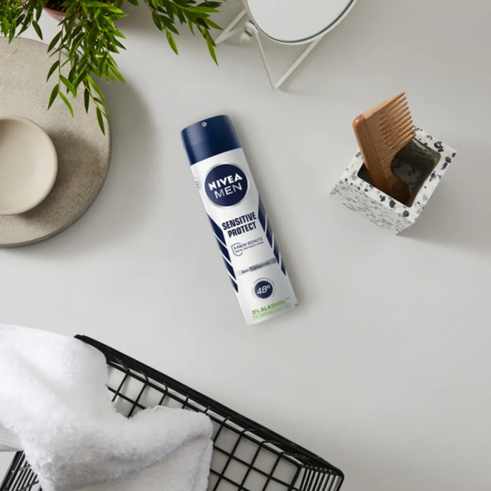 6x Deodorant Spray Sensitive Protect 150 ml^NIVEA Men Best