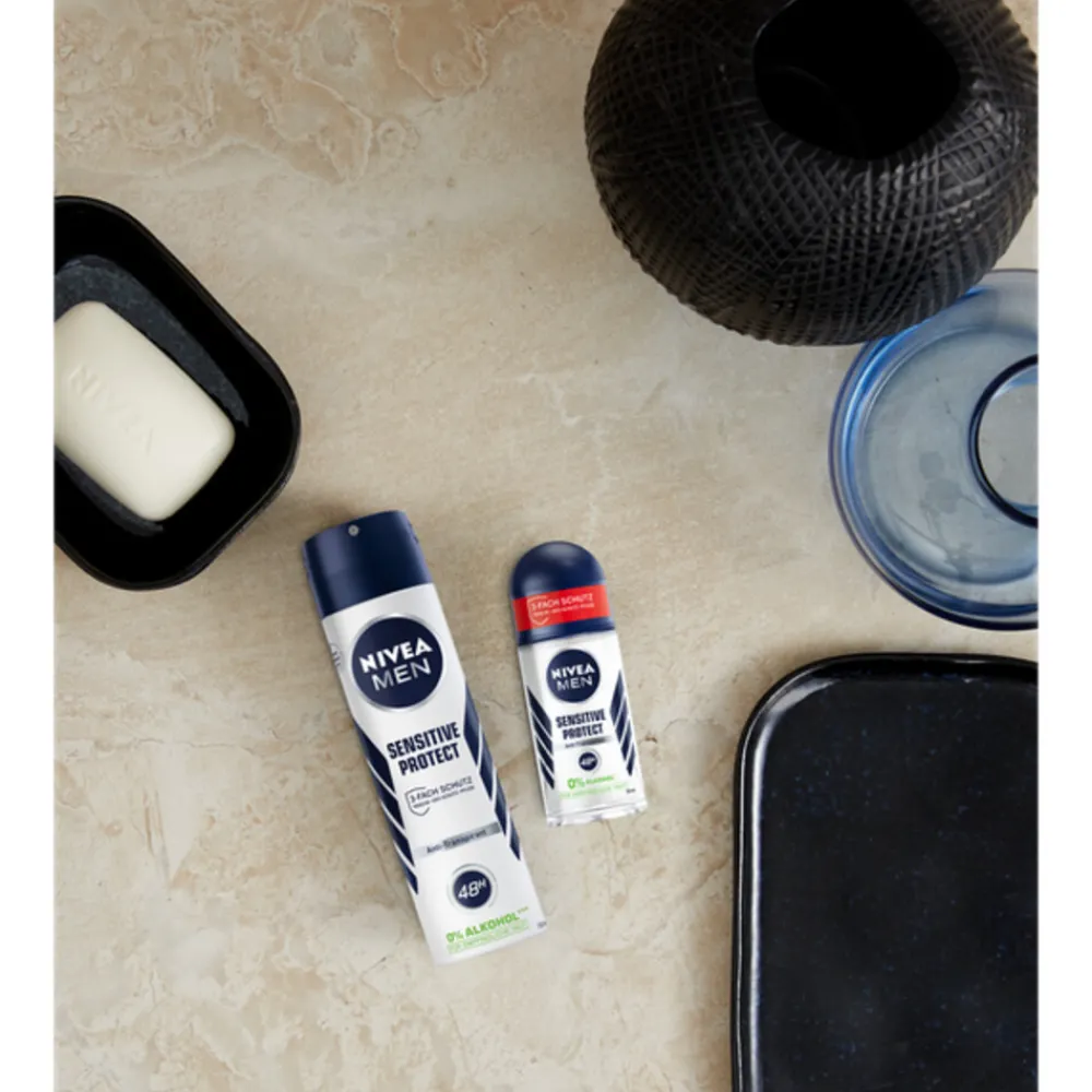 6x Deodorant Spray Sensitive Protect 150 ml^NIVEA Men Best
