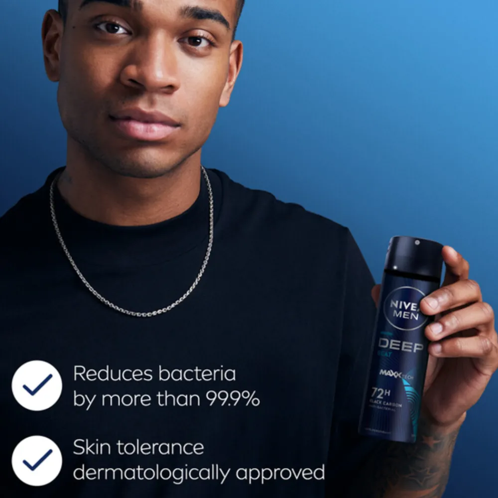 6x Deospray Deep Beat 150 ml^NIVEA Men Sale