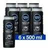 Bad & Douche<NIVEA Men 6x Douchegel Active Clean 500 ml