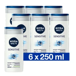 6x Douchegel Sensitive 250 ml^NIVEA Men Sale