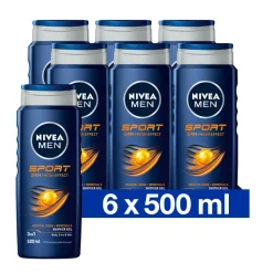 Best 6x Douchegel Sport 500 ml Bad & Douche