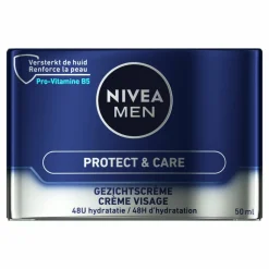 Dag- & Nachtcrème<NIVEA Men 3x Intensieve Gezichtscrème Protect & Care 50 ml