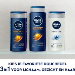 Bad & Douche<NIVEA Men 6x Sport Douchegel 250 ml