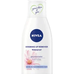 Reiniging<NIVEA 6x Oogmake-Up Remover Sensitive Kamille Waterproof 125 ml