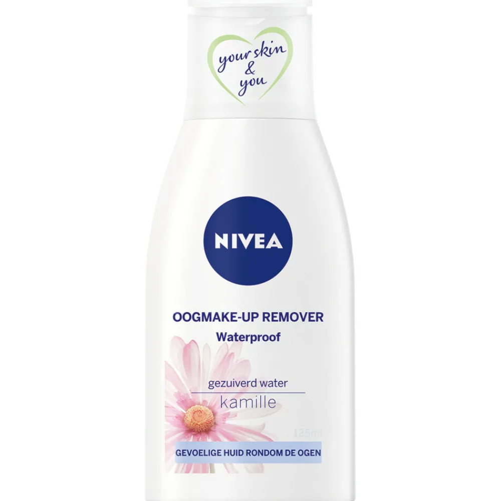 Reiniging<NIVEA 6x Oogmake-Up Remover Sensitive Kamille Waterproof 125 ml