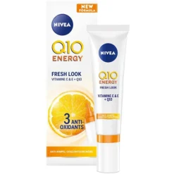 3x Q10 Anti-Rimpel en Energy Oogcontourcreme 15 ml^NIVEA Hot