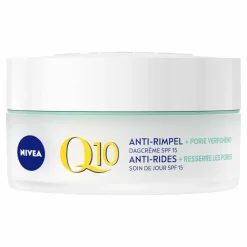 3x Q10 Dagcrème Anti-Rimpel Extra Licht SPF 15 50 ml^NIVEA New