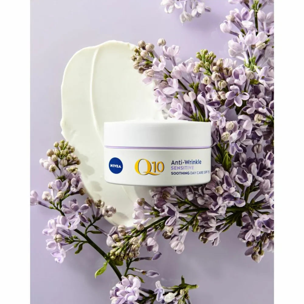 Dag- & Nachtcrème<NIVEA 3x Q10 Dagcrème Anti-Rimpel Gevoelige Huid SPF 15 50 ml
