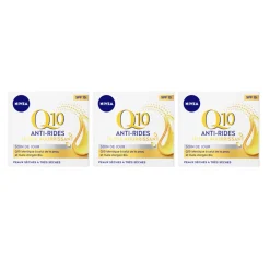 Sale 3x Q10 Dagcrème Extra Voedend SPF 15 50 ml Dag- & Nachtcrème