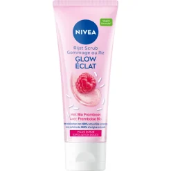 Reiniging<NIVEA 6x Rijstscrub Mild met Bio Framboos 75 ml