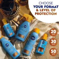 6x Protect & Bronze Zonnespray SPF 50 200 ml^NIVEA Sun Clearance