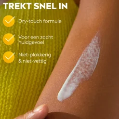 Zonbescherming<NIVEA Sun 2x Protect & Hydrate Zonnecrème Invisible Finish SPF 50+ 150 ml