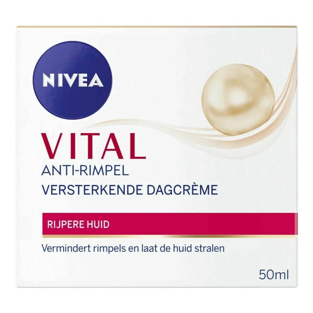 Dag- & Nachtcrème<NIVEA 3x Vital Dagcrème Anti-Rimpel Versterkend 50 ml