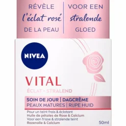 Gezicht<NIVEA 12x Vital Stralend Dagcrème Anti-rimpel 50 ml