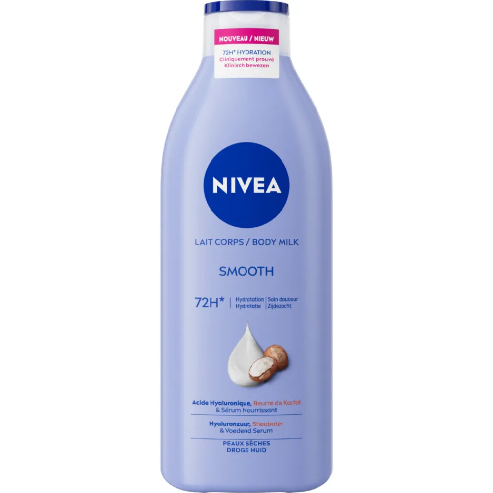 Huidverzorging<NIVEA 12x Zijdezachte Body Milk 400 ml