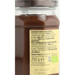 6x Cacao- en Hazelnootpasta Melkvrij 250 gr^Nocciolata Discount