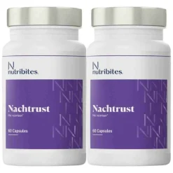 Rustgevend & Slapen<Nutribites 2x Nachtrust 60 capsules