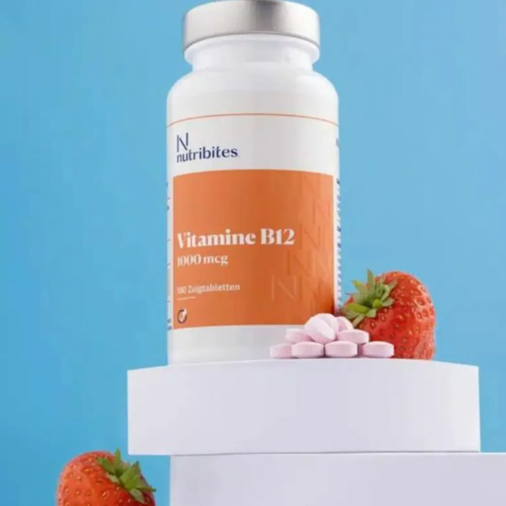2x Vitamine B12 100 zuigtabletten^Nutribites Hot