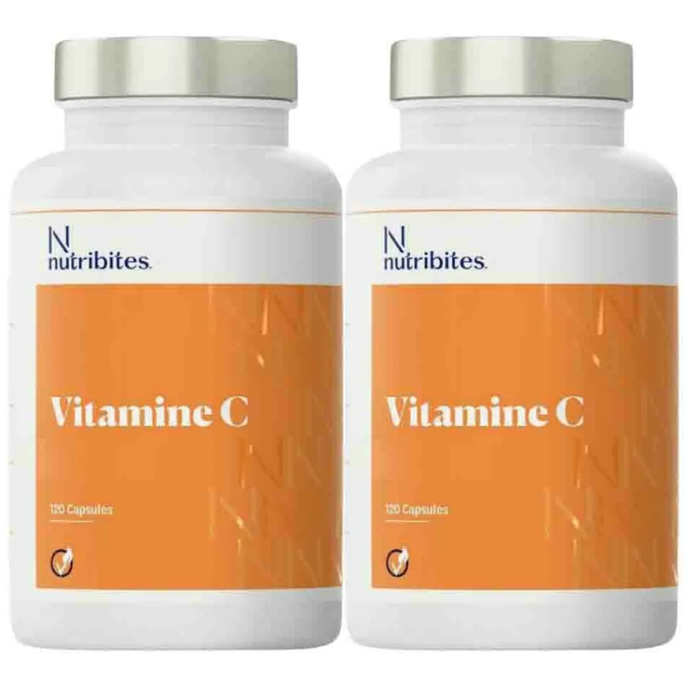 2x Vitamine C 120 capsules Vitaminen